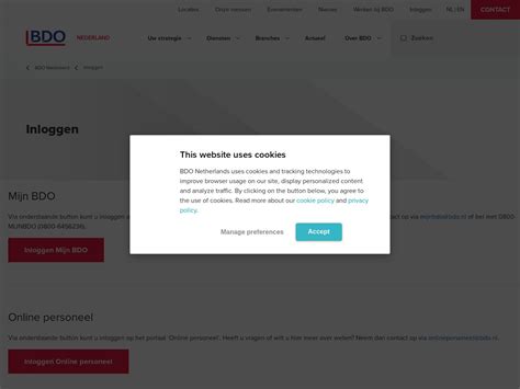 inloggen bdo online.